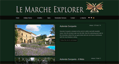 Desktop Screenshot of le-marche-explorer.com